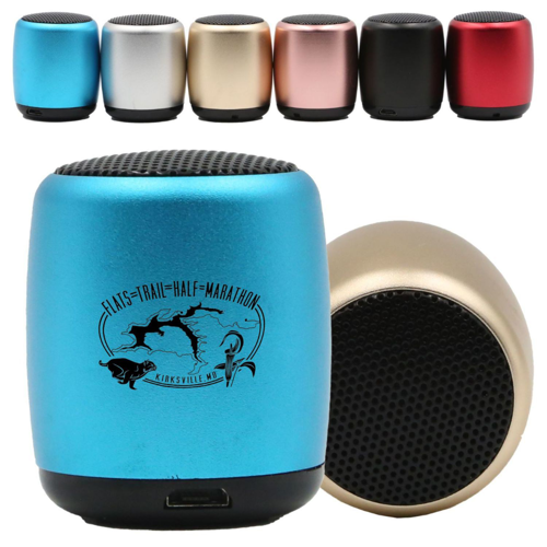 Aluminum Mini Super Portable Bluetooth Speaker w/ Custom Logo