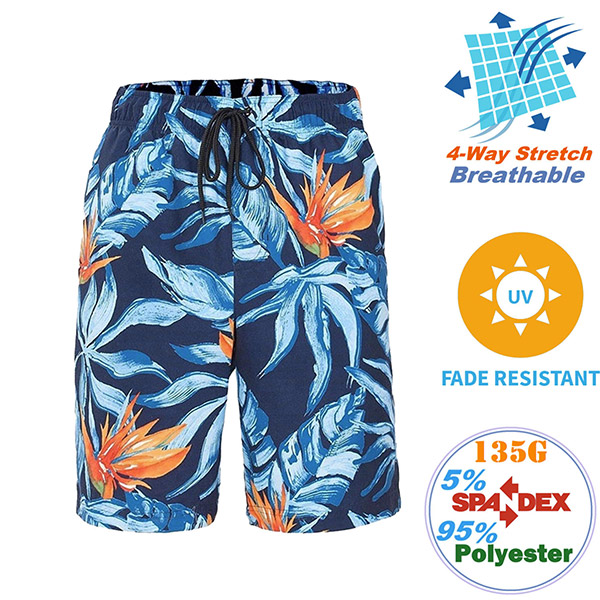Unisex 170 GSM Sunproof SPF 50+ UV resistant Fishing Shorts