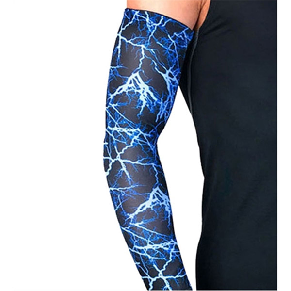 Dye-sublimated stretchy arm sleeves Adult Size