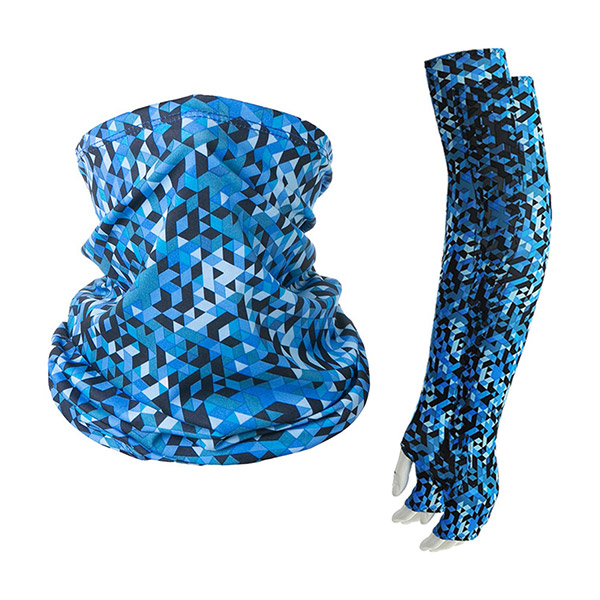 COMBO - Arm sleeves & Neck Gaiter w/ Full Bleed Sublimation