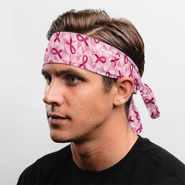 Custom Printed CoolMax 160G  adult Headband w/ Micro pores
