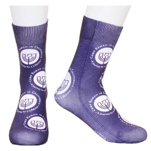 Kids Mid Crew Custom Sublimated Full Color Socks