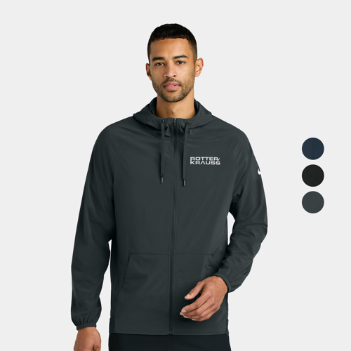 Nike Adjustable Hood Jacket w/ Custom Logo