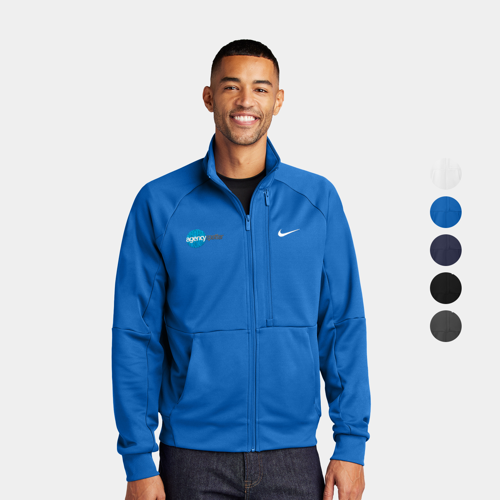Nike Swoosh Full-Zip Jacket w/ Custom Logo
