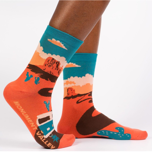 Youth below the calf Custom Full Color Crew Socks, 200 needle