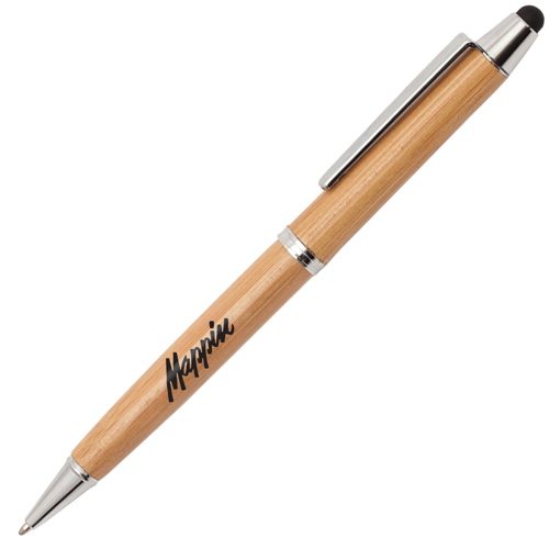 Custom Retractable Stylus Plastic Pens with Logo Imprint