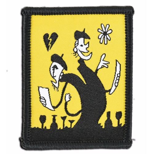 2" Woven Patch W/ Custom Print