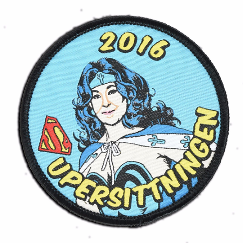 3" Woven Patch W/ Custom Logo
