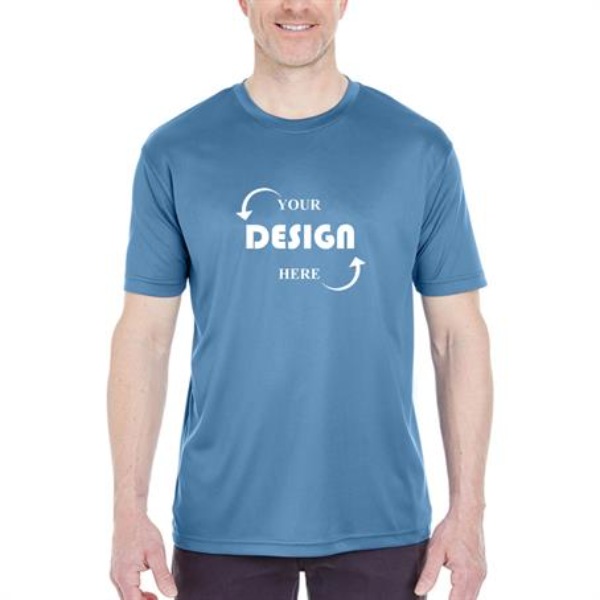 UltraClub 4 oz. 100% Micro-Polyester Custom Cool & Dry Performance T-Shirts