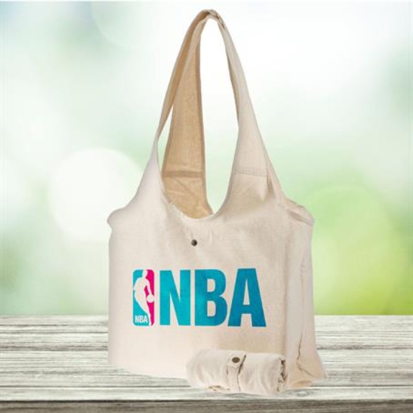 Foldable Cotton Canvas Sling Bag