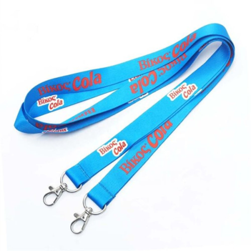 1" Custom Printed Double Ended Dye Sublimation Lanyard