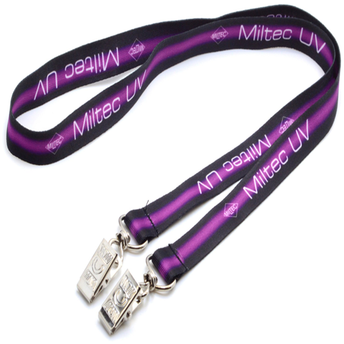 1/2" Double Ended Dye Sublimation Lanyard