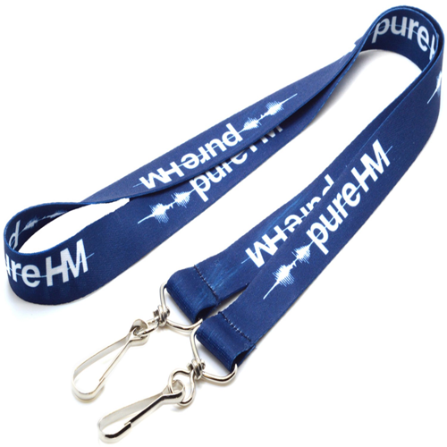 5/8" Custom Printed Double Ended Dye Sublimation Lanyard