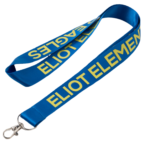 1" Nylon Lanyard w/ Custom Imprint