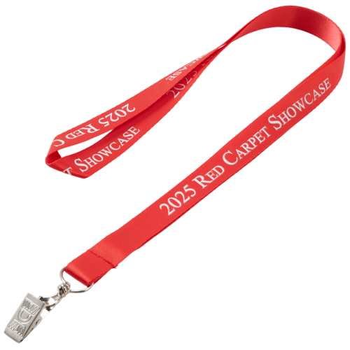 Custom Printed 5/8" Nylon Lanyard