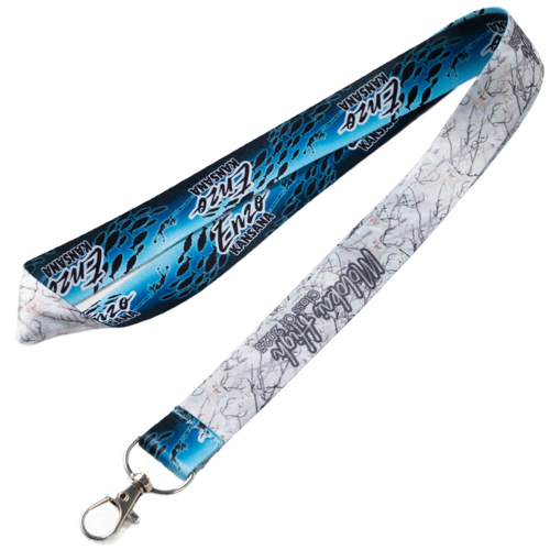 3/4" Custom Logo Dye Sublimated Lanyard