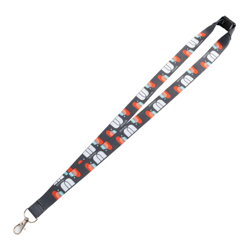 Youth Size USA Made Sublimated Lanyards w/ Safety Breakaway