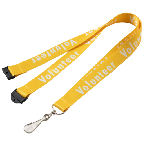 Youth Size USA Made Sublimated Lanyards w/ Safety Breakaway