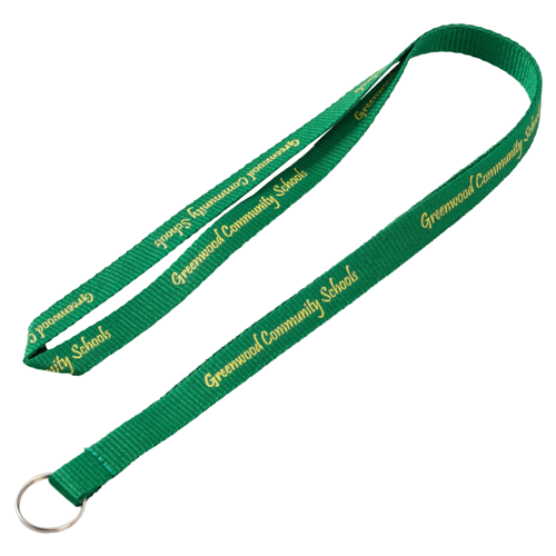 Custom Printed 1/2" Polyester Lanyard