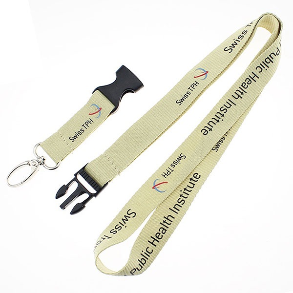 5/8" Heavy-Duty Custom Polyester Lanyard W/ Buckle Release