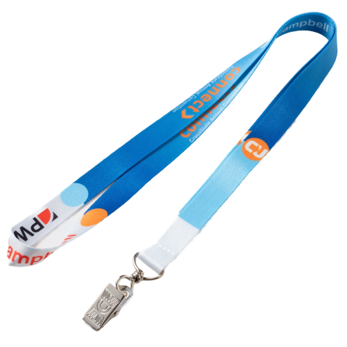 5/8" Custom Dye Sublimated Lanyard
