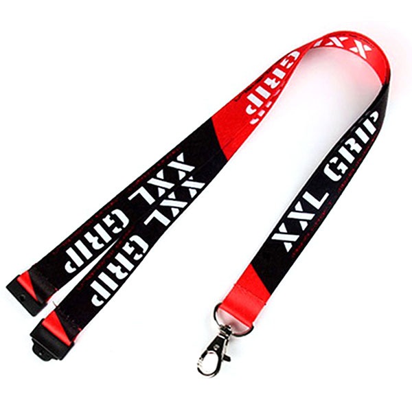 1/2" Custom ID Badge Dye Sublimation Lanyard w/ Safety Breakaway