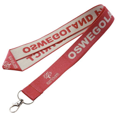 1" Custome Logo Woven Lanyard