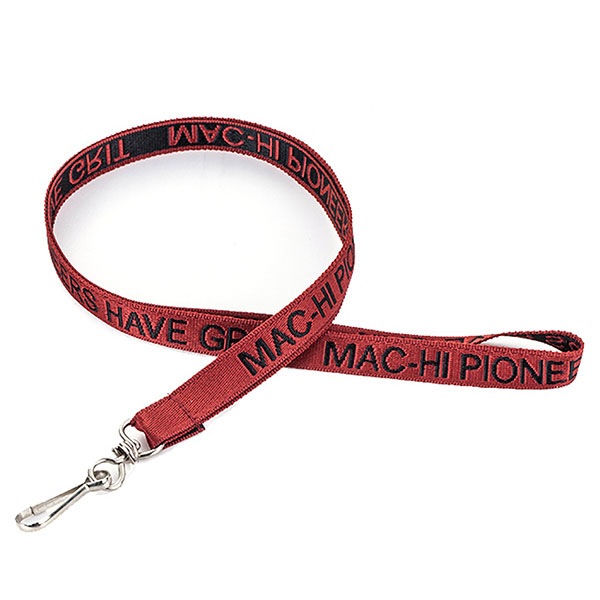 1/2" Custom Imprint Woven Lanyard