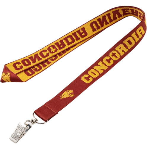 3/4" Custom Logo Woven Lanyard