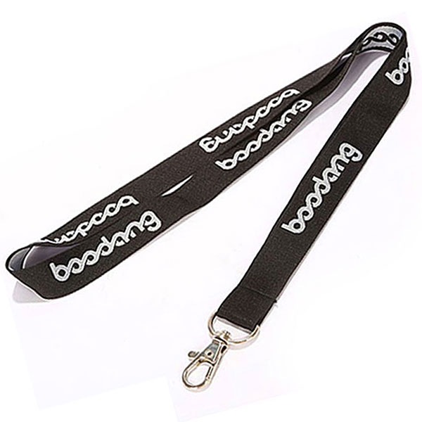 5/8" Custom Logo Woven Lanyard