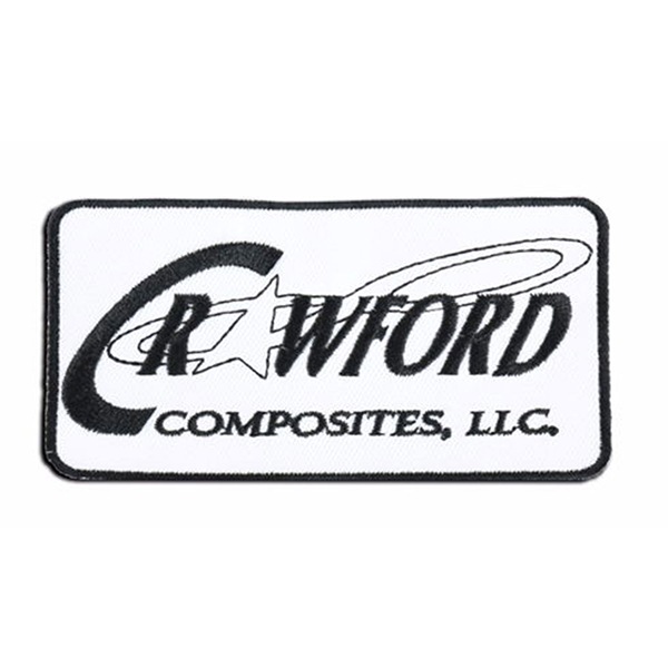 3"- 50% Embroidered Patch Custom Print
