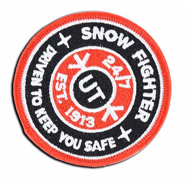 3"- 100% Embroidered Patch W/ Custom Print