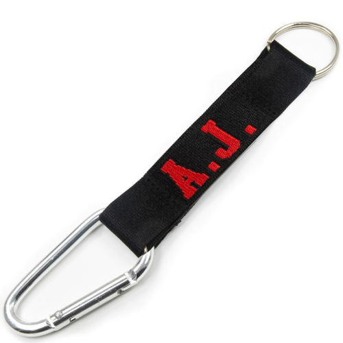 3/4" Woven Carabiner Pocket Lanyards