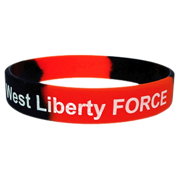 3/4" Segmented Wristband W/ Custom Print