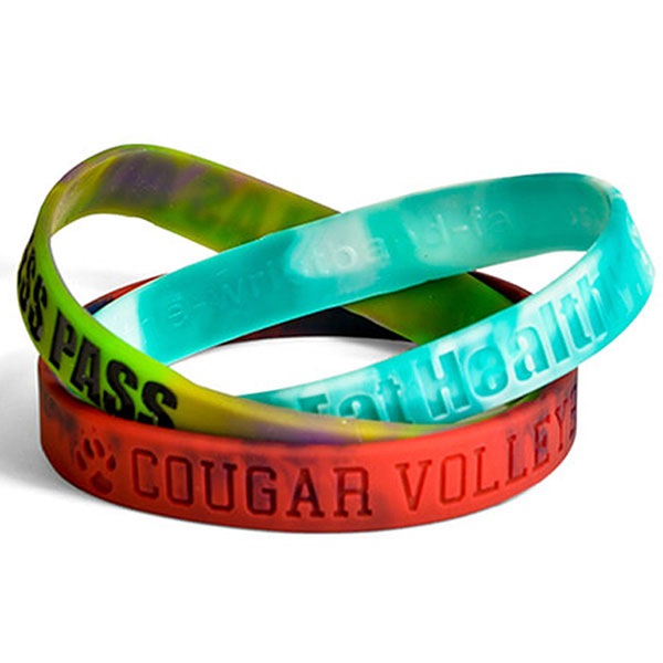 1/2" Swirl Wristband
