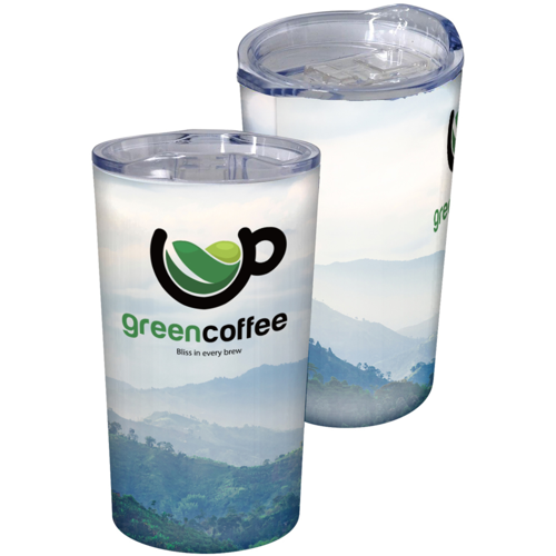 Custom 20 oz Full Color Wrap Travel Mug
