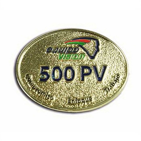 1.5 Photo-Etched Lapel Pin W/ Custom Logo