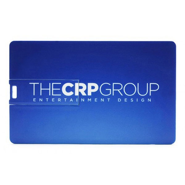 512MB - Credit Card USB Drive w/ Custom Logo