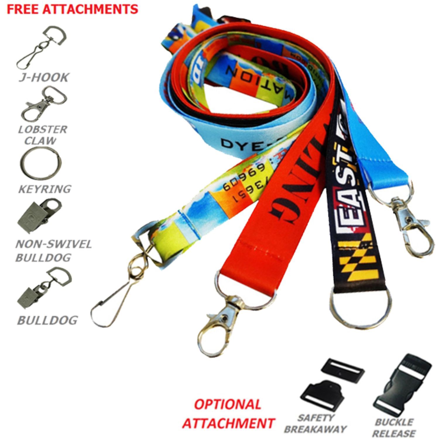 Dye-Sublimation Lanyards