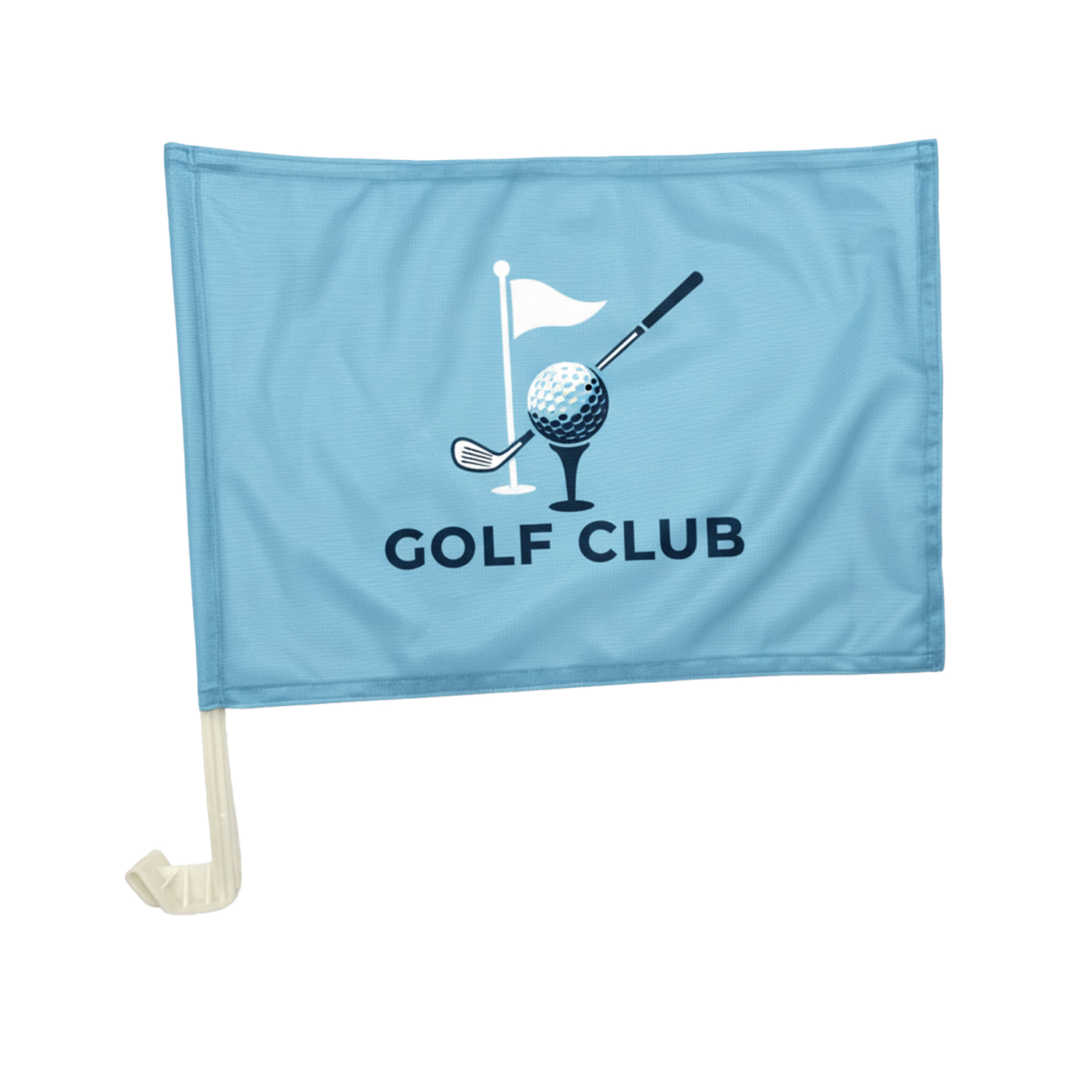 Car Flag 12x18" with Pole - Mobile Marketing