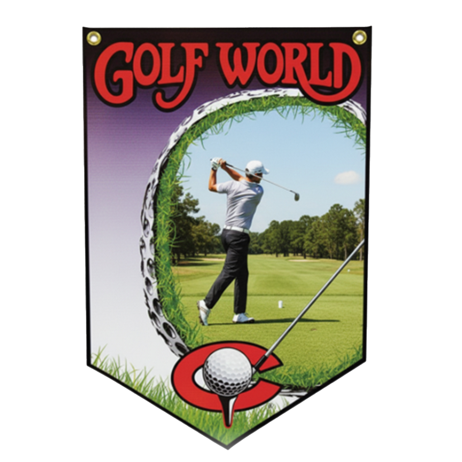 Vinyl Championship Banner 16x24" - Indoor Display