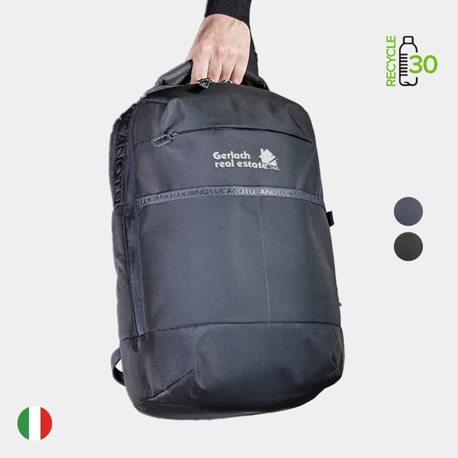 TUCANO® - Italy ASTRA Recycled Anti-Gravity System Business Backpack