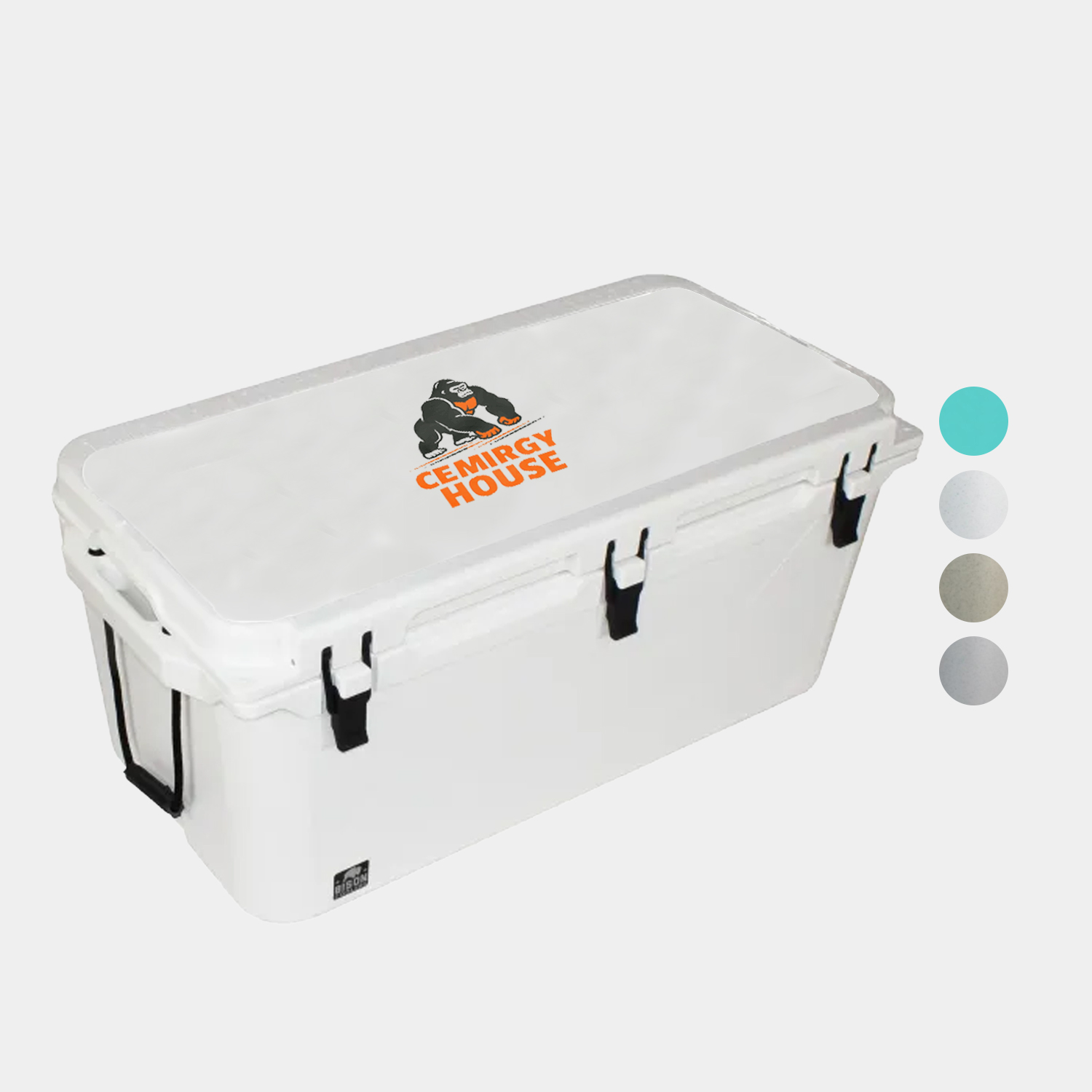 125 QT Bison® USA-Made Hard Cooler Ice Chest (43.25" x 21.625" x 18.75")