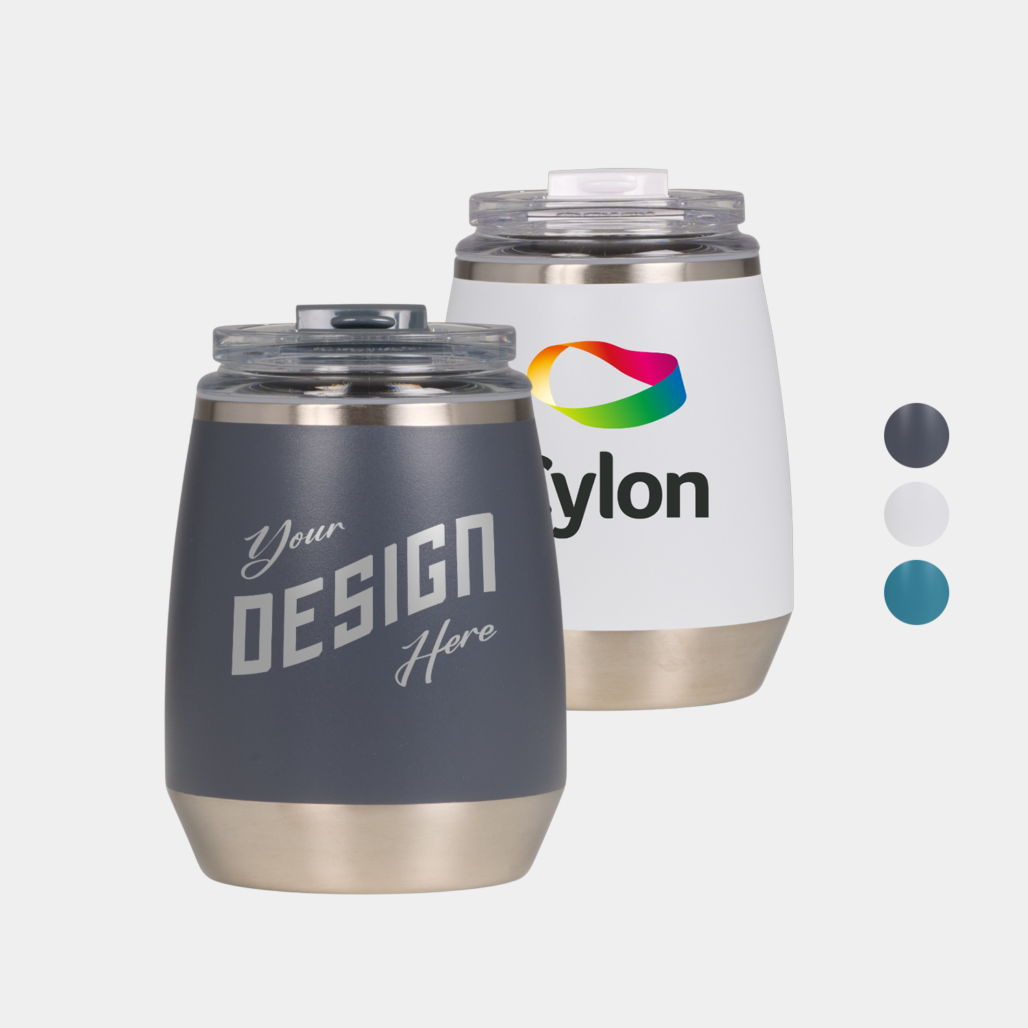 Igloo 10 oz Flip n’ Sip Stainless Steel Wine Tumbler
