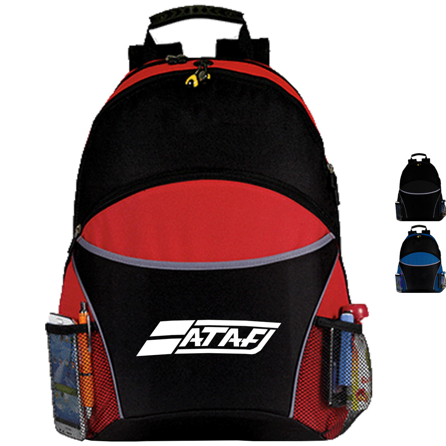 Premium 600D CurvEdge Laptop Backpack (13” x 19” x 8”)