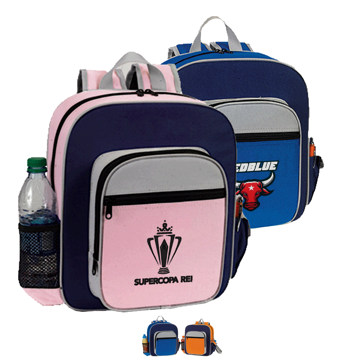 Premium Kids Multi-Compartment Backpack (11” x 12.5” x 4.5”)