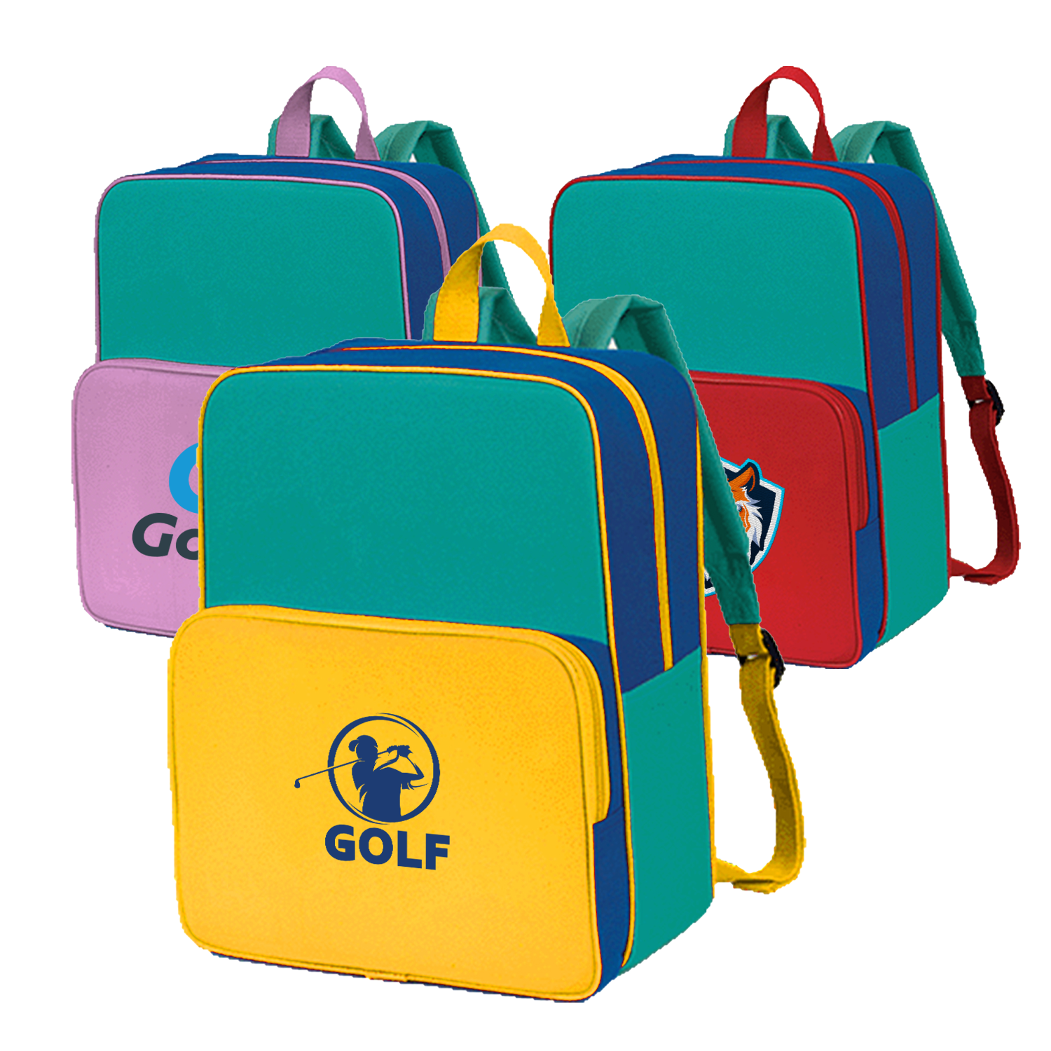 Premium ColorSplash Kid's Backpack (10.5” x 12.5” x 4.5”)