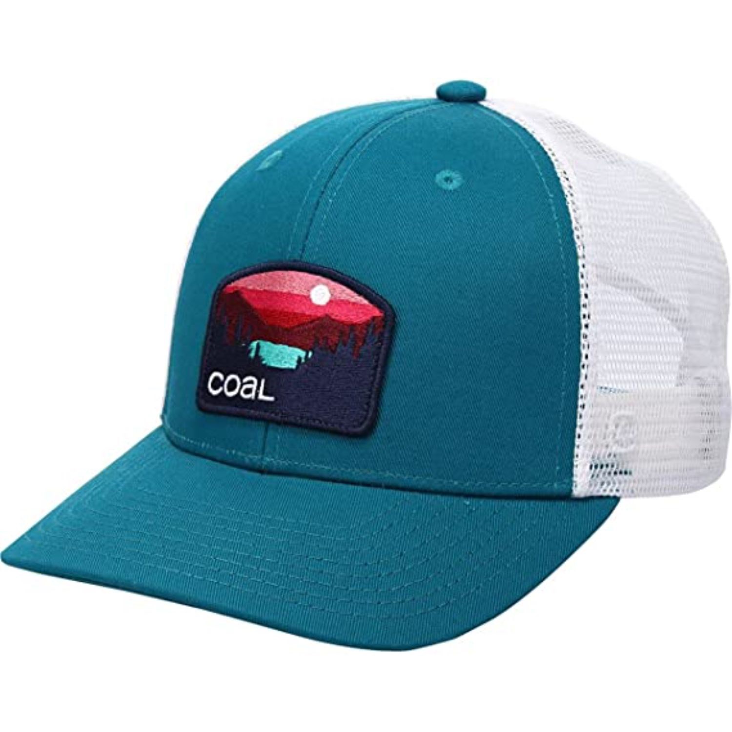 Premium 6-Panel Structured  Cotton & Mesh Fabric Low Profile Cap with Snapback Closure
