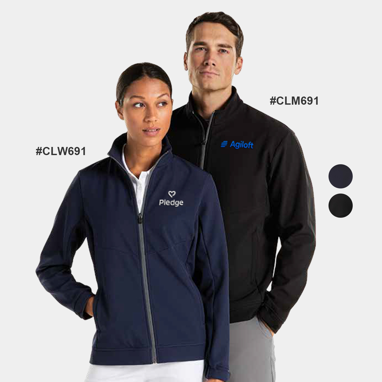 Callaway® Men's Long Sleeve Shell Full Zip Jacket