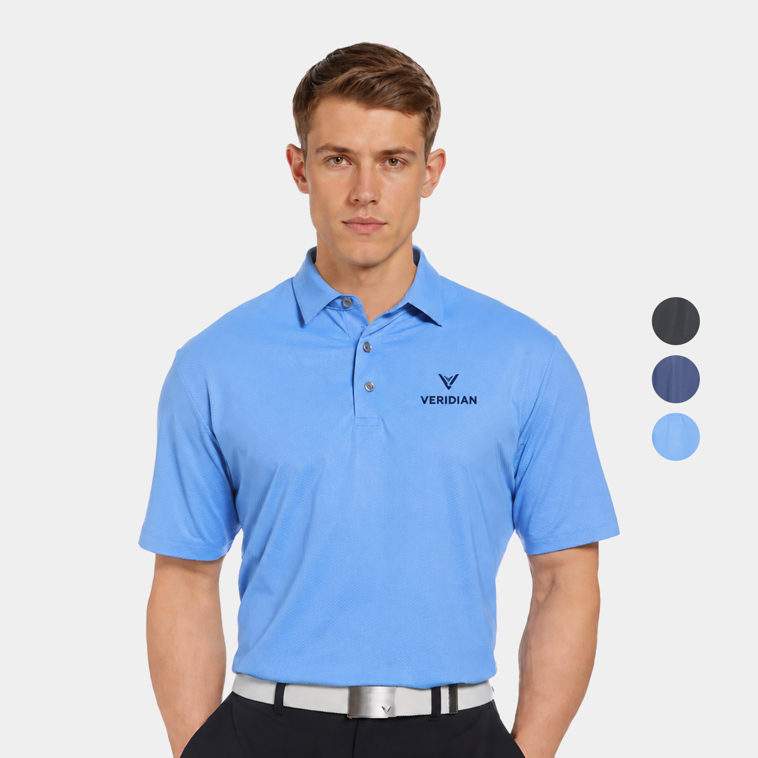 Callaway® UPF 50 Eco Performance Men's Polo Shirt with Custom Logo